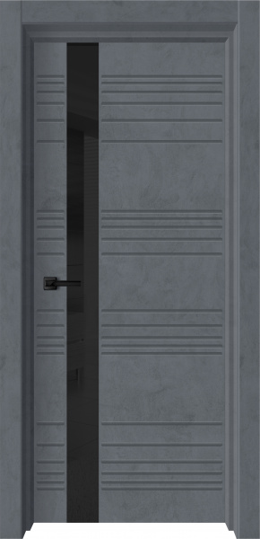 Межкомнатная дверь TORONTO-2 бетон графит